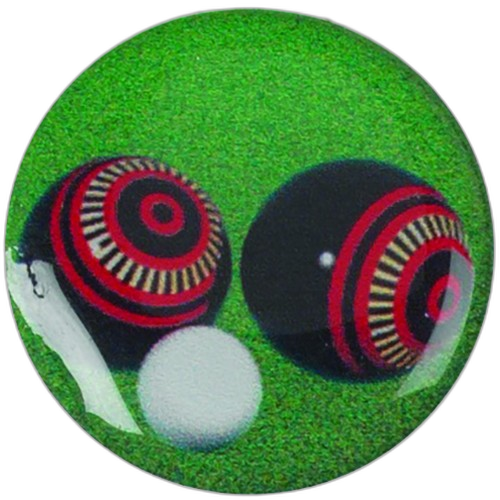 Lawn Bowls Graphic Medal Centre