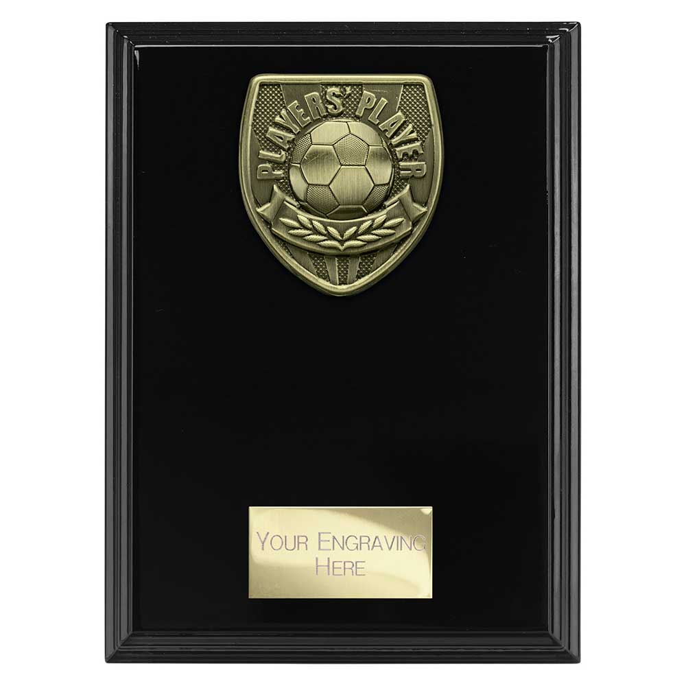 Cobra Football Players Player Plaque Award (Black)