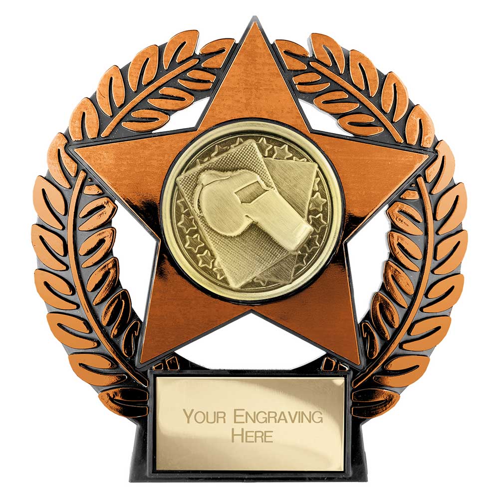 Emperor Star Referee Trophy Plaque (Bronze)