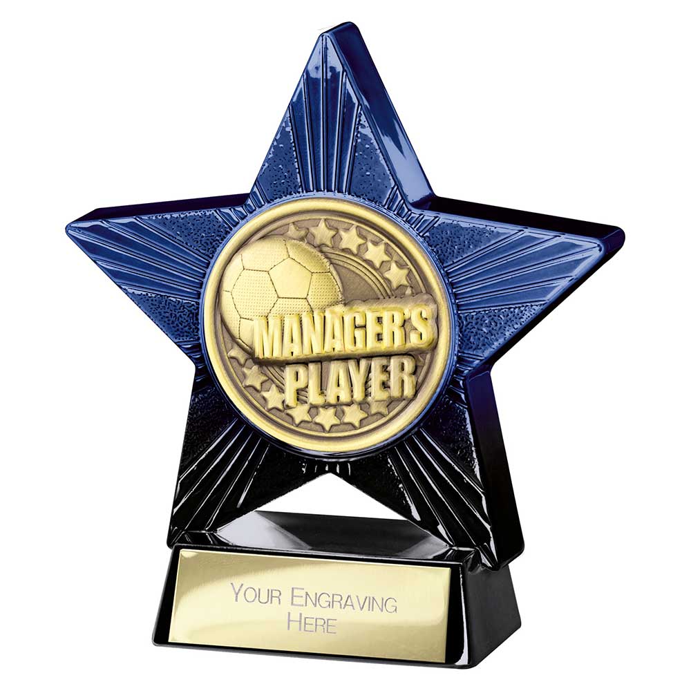 Superstar Managers Player Award - Blue & Black