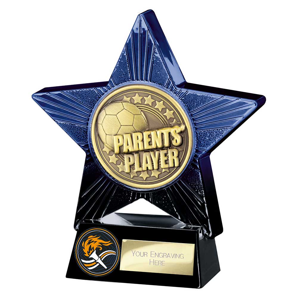 Superstar Parents Player Award - Blue & Black