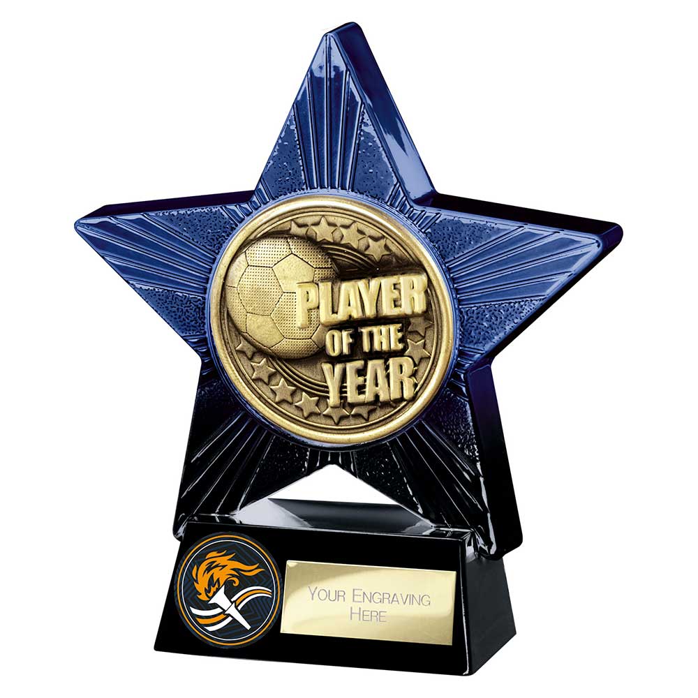 Superstar Player of Year Award - Blue & Black
