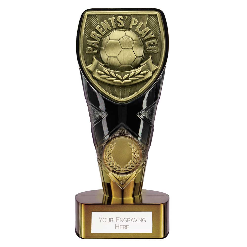 Fusion Cobra Parents Player Football Trophy (Black/Gold)