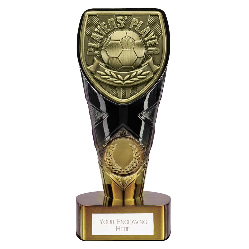 Fusion Cobra Players Player Football Trophy (Black/Gold)