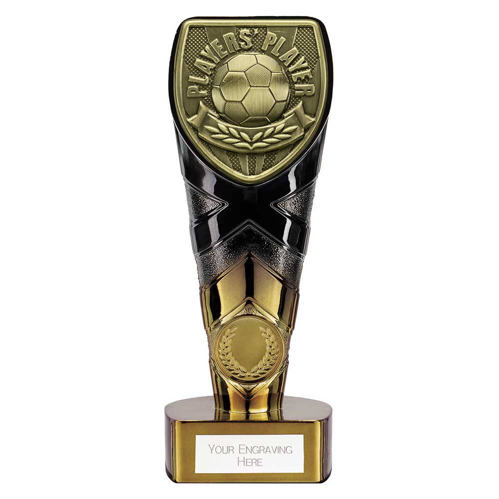 Fusion Cobra Players Player Football Trophy (Black/Gold)