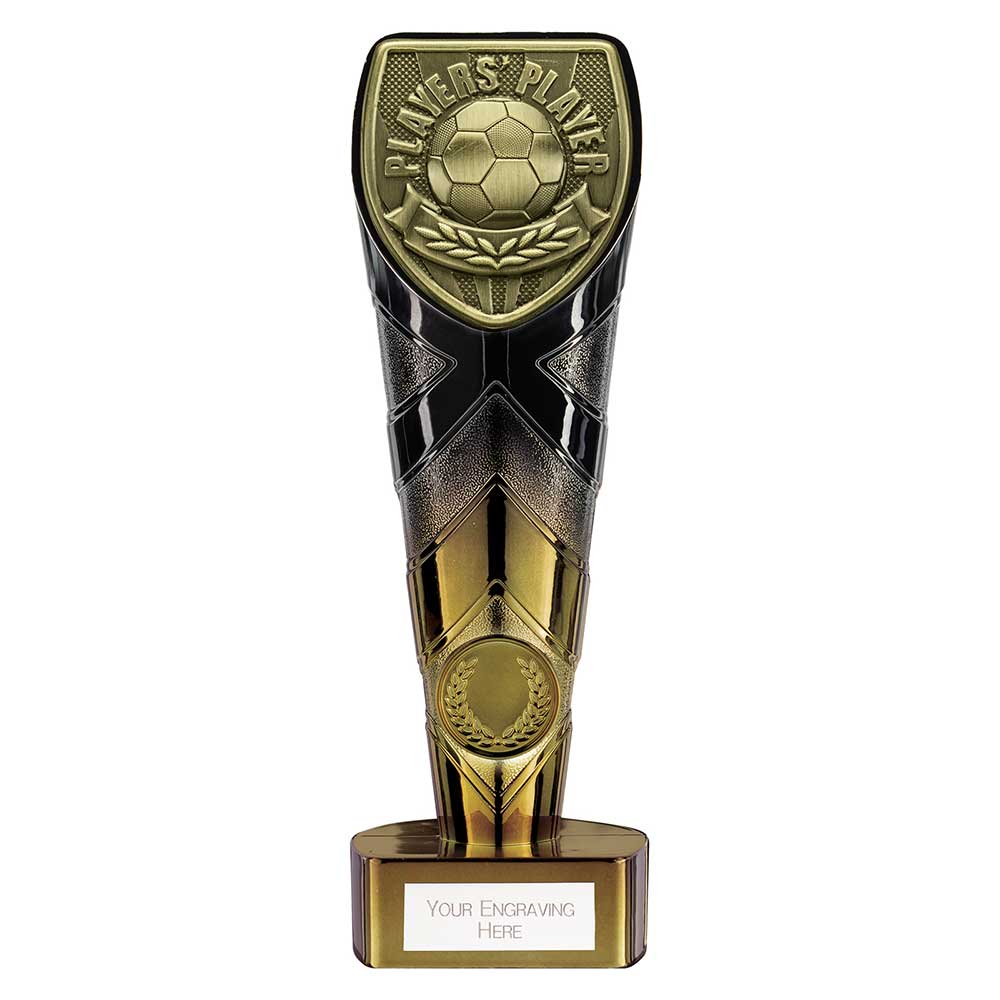 Fusion Cobra Players Player Football Trophy (Black/Gold)