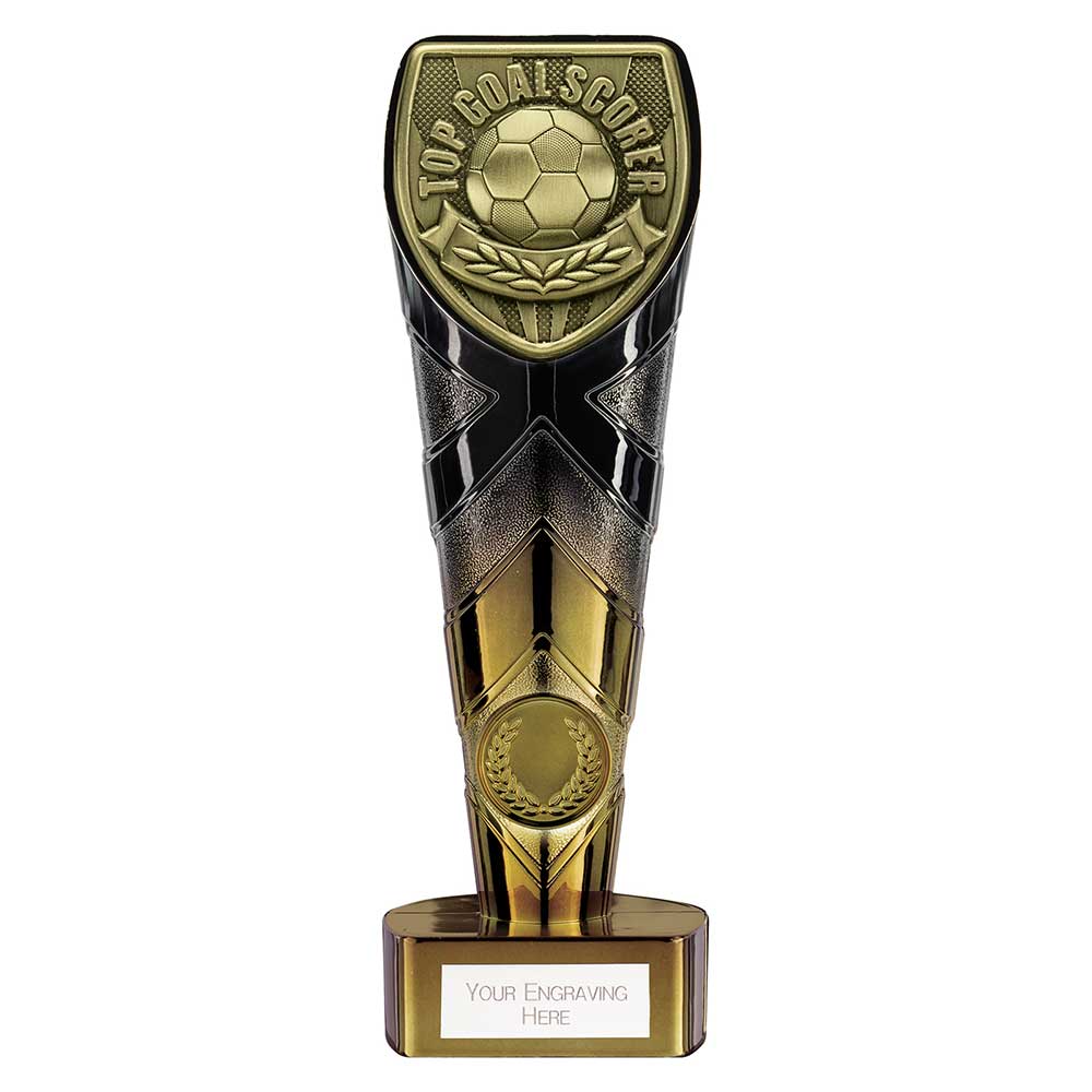 Fusion Cobra Top Scorer Football Trophy (Black/Gold)