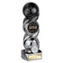 Hat-trick Strike Football Trophy - Player of the Year (Black/Silver)