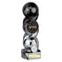 Hat-trick Strike Football Trophy - Player of the Year (Black/Silver)