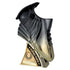 Power Boot Players Player Football Trophy (Black/Gold)