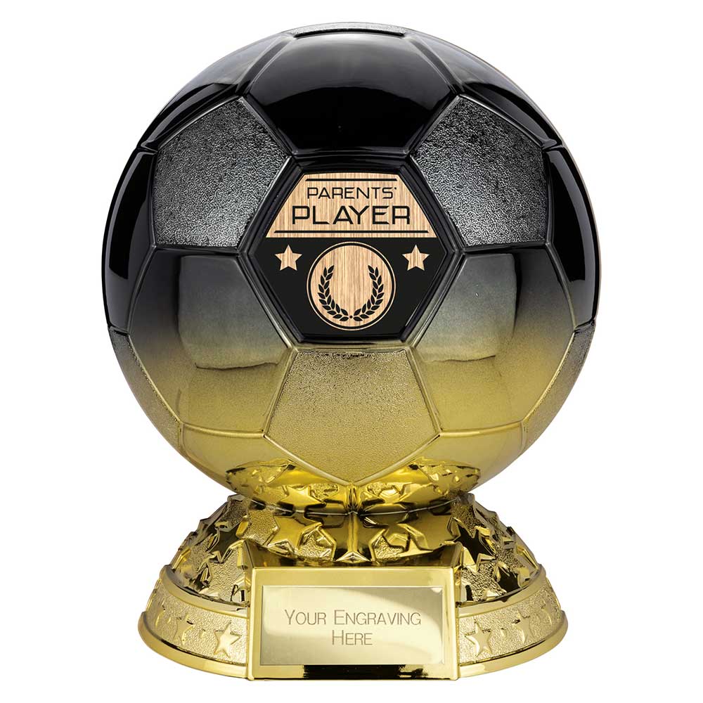 Elite Football Parents Player Award (Black/Gold)