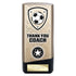 Prime Thank You Coach Football Trophy (Gold/Black)