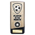 Prime Player of the Month Football Trophy (Gold/Black)