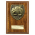 Football Goalkeeper Walnut Plaque Award