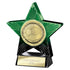 Superstar Football Award - Green & Black
