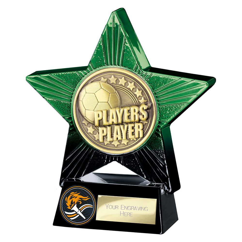 Superstar Players Player Award - Green & Black
