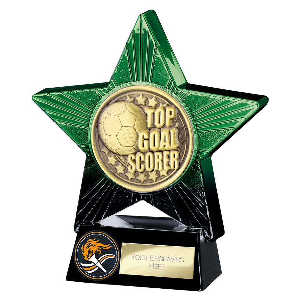 Superstar Top Scorer Award - Green & Black