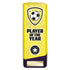 Prime Player of the Year Football Trophy (Yellow/Purple)