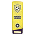 Prime Parents Player Football Trophy (Yellow/Purple)