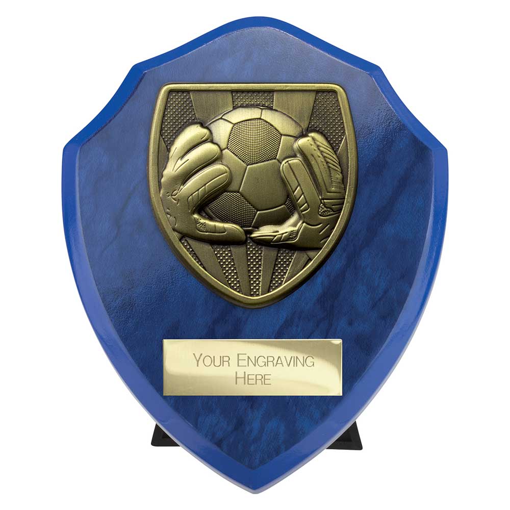 Cobra Shield Football Goalkeeper Award (Blue)