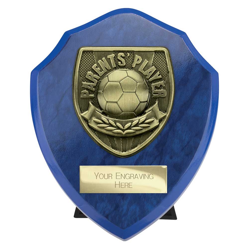 Cobra Shield Parents Player Football Award (Blue)