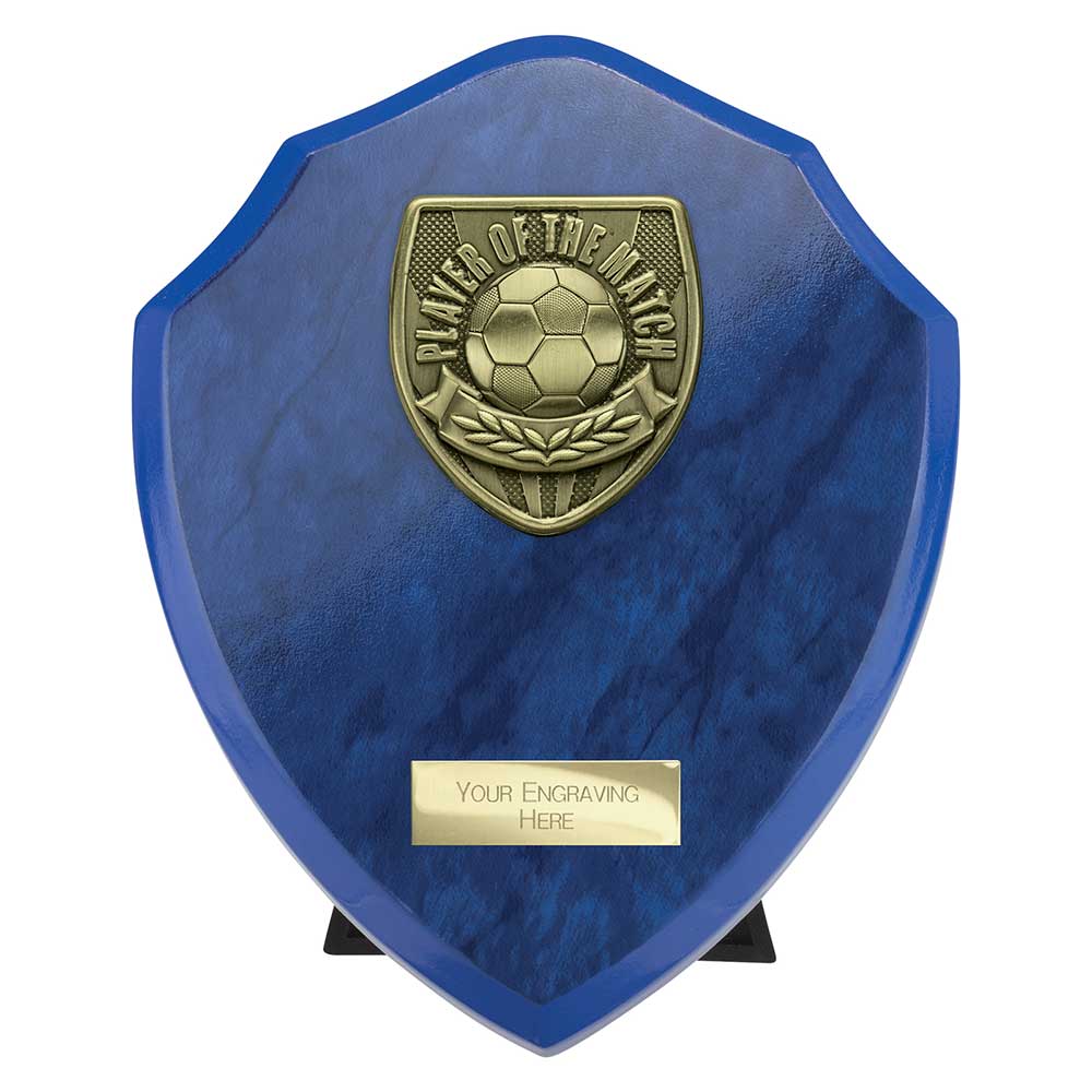 Cobra Shield Player of the Match Football Award (Blue)