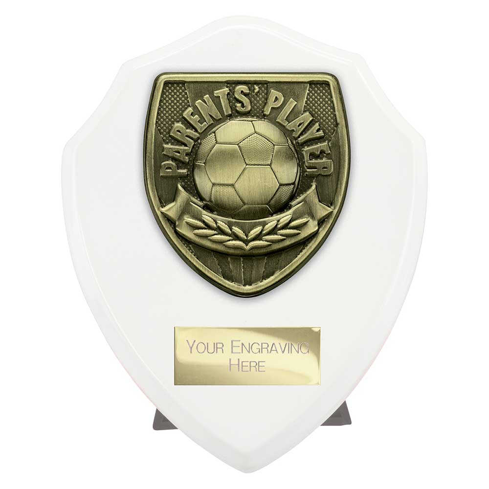 Cobra Shield Parents Player Football Award (White)