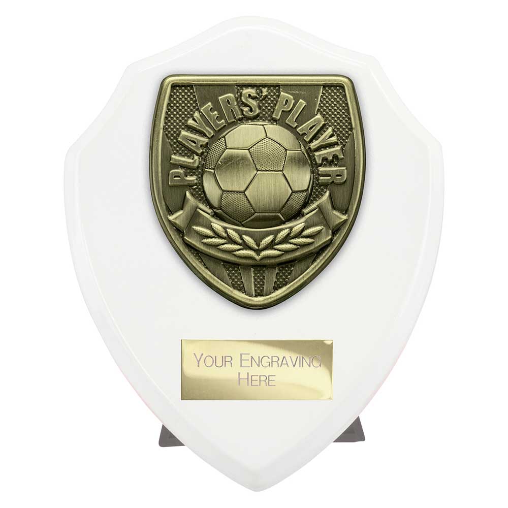 Cobra Shield Players Player Football Award (White)