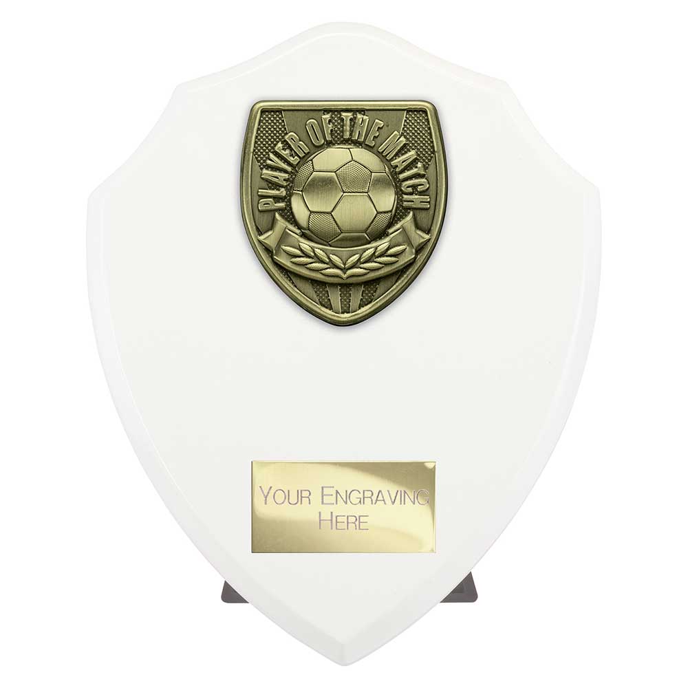 Cobra Shield Player of the Match Football Award (White)