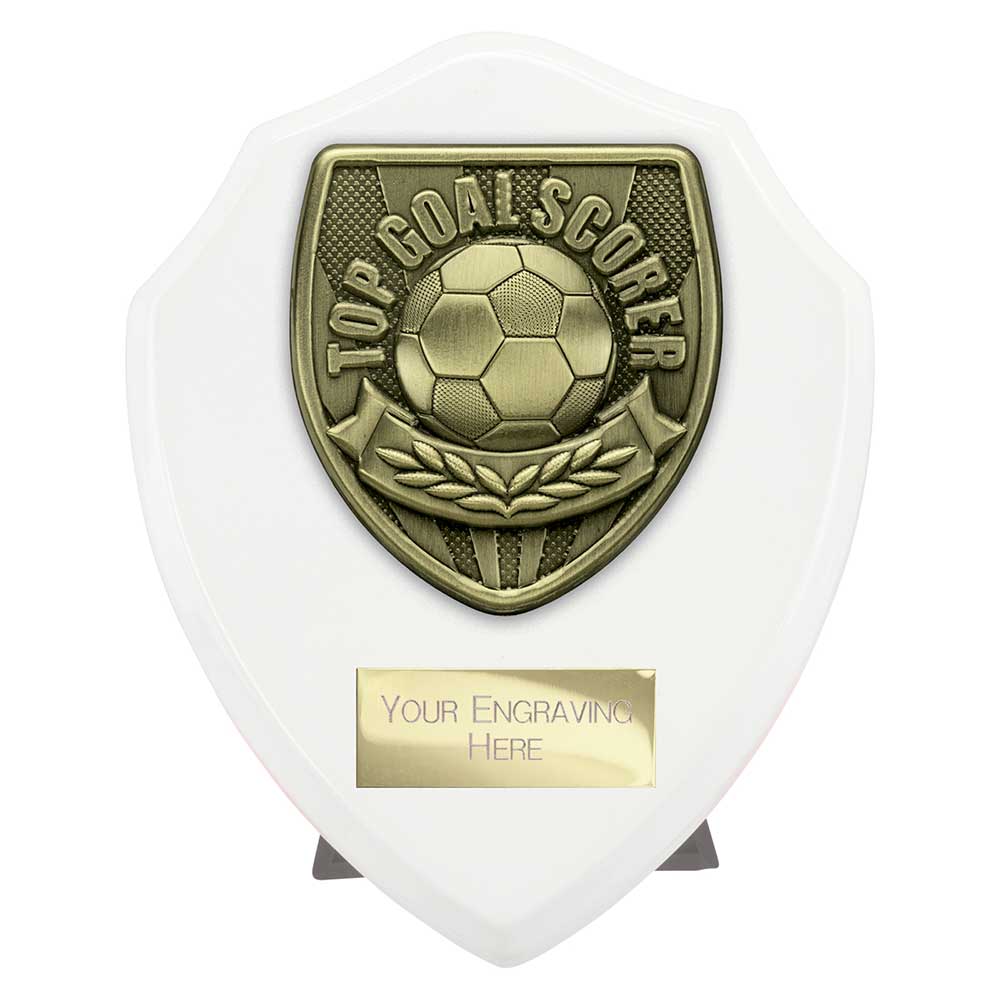 Cobra Shield Top Scorer Football Award (White)