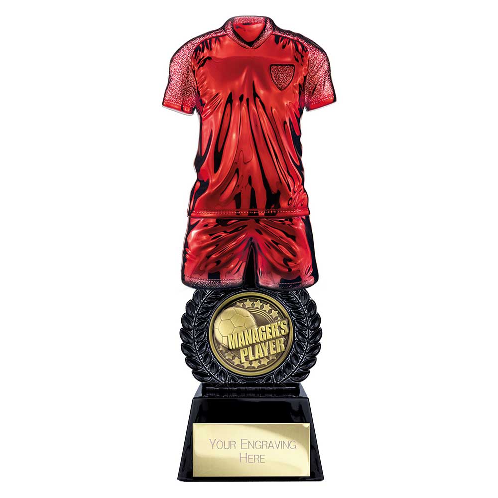 Intensity Football Managers Player Award - Red & Black