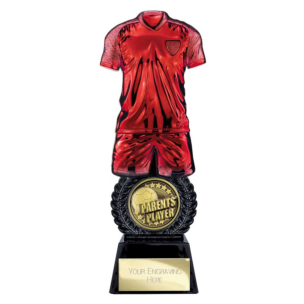 Intensity Football Parents Player Award - Red & Black
