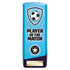 Prime Player of the Match Football Trophy (Blue/Purple)