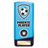 Prime Parents Player Football Trophy (Blue/Purple)