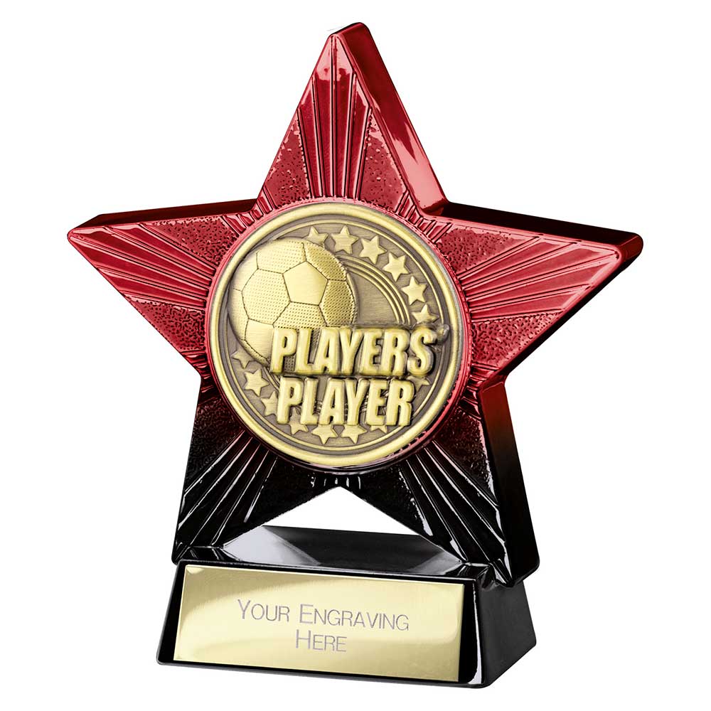 Superstar Players Player Award - Red & Black