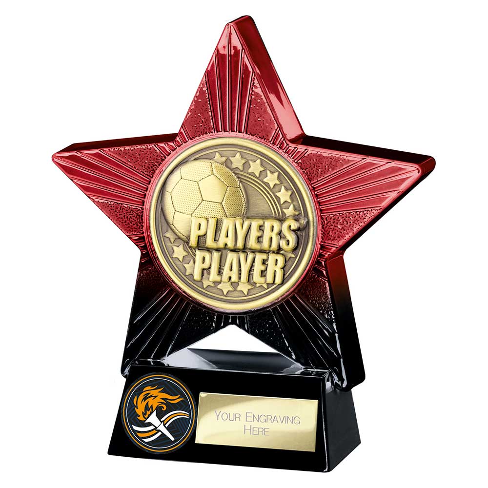 Superstar Players Player Award - Red & Black