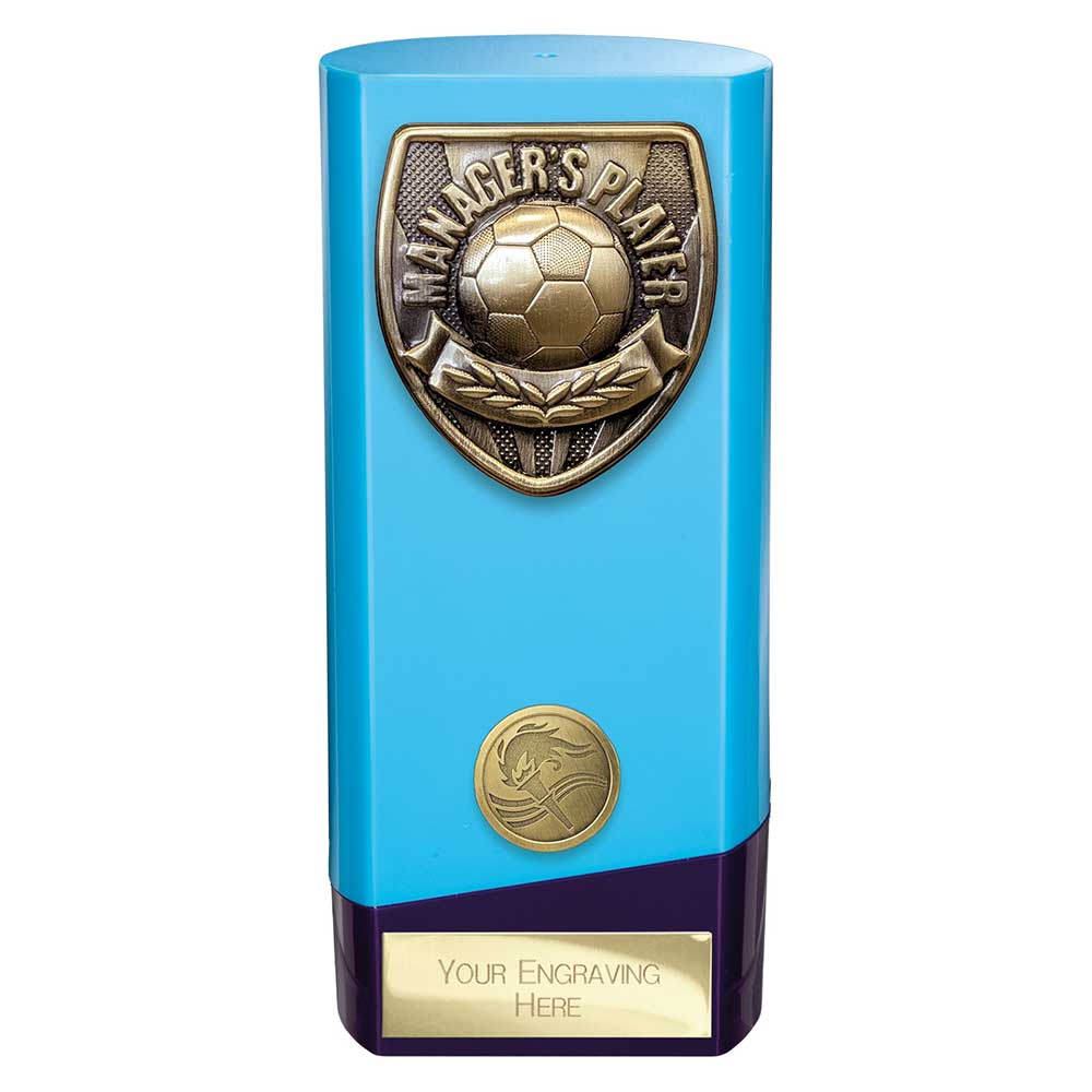 Prime Cobra Football Managers Player Award (Blue & Purple)