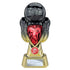 Tournament Football Trophy (Red & Gold)