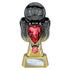Tournament Football Trophy (Red & Gold)
