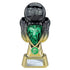 Tournament Football Trophy (Green & Gold)
