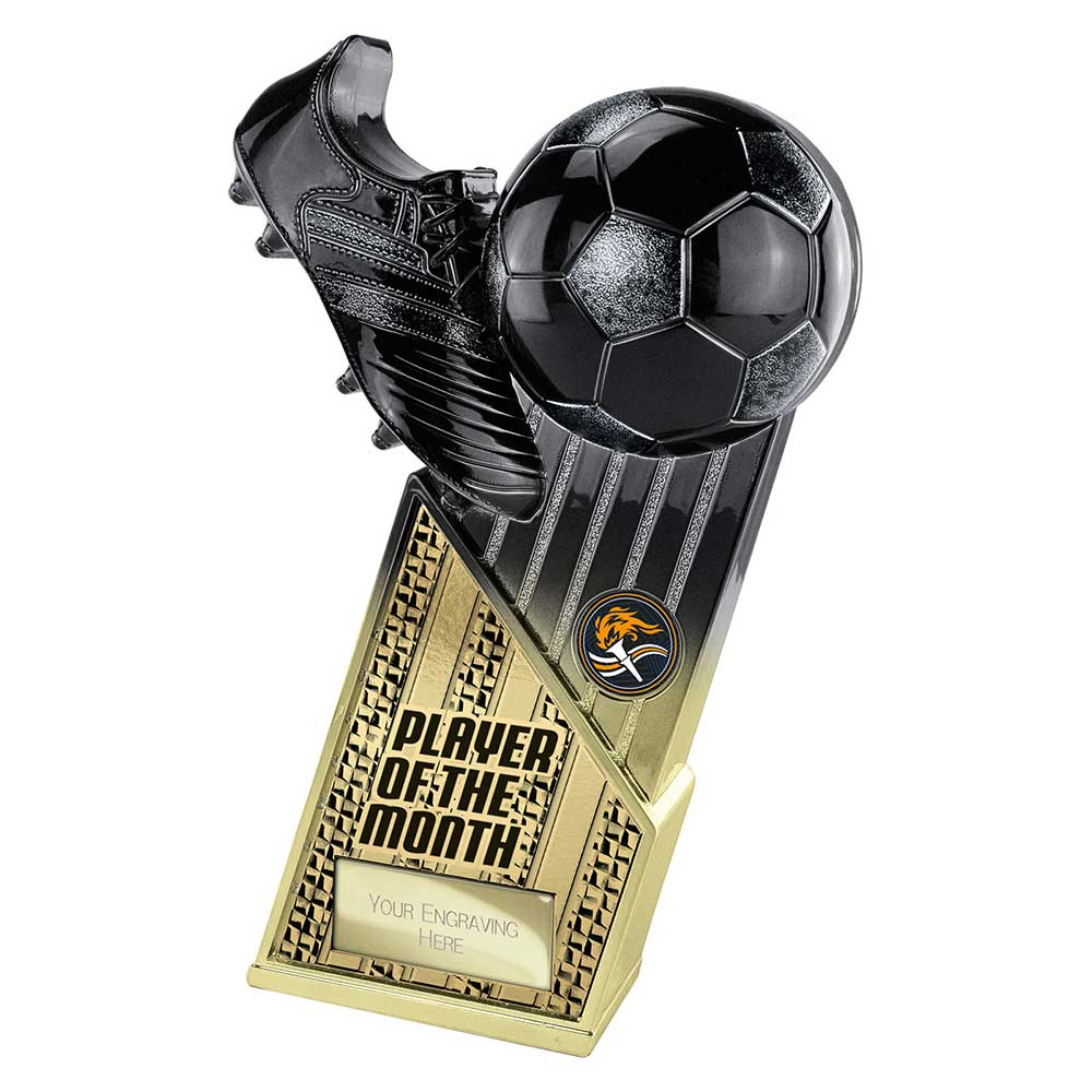 Marauders Football Award - Player of the Month (Gold & Black)