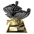 Power Strike Football Trophy - Players Player (Gold & Black)