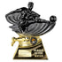 Power Strike Football Trophy - Player of the Match (Gold & Black)