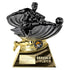 Power Strike Football Trophy - Coaches Player (Gold & Black)