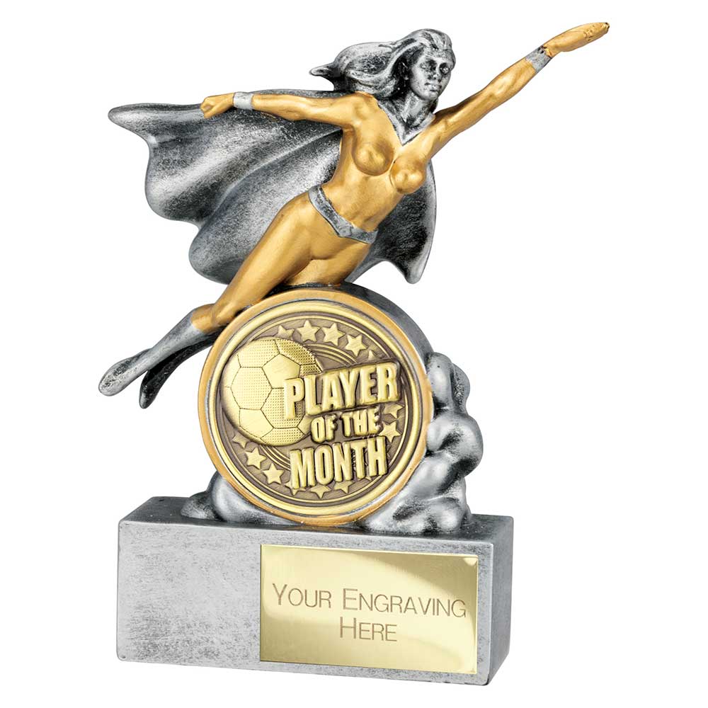 Hero Ladies Football Player of the Month Trophy