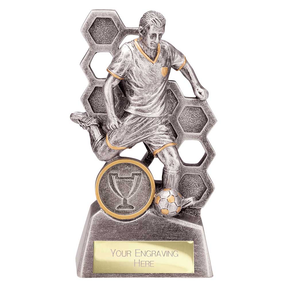 Dynamo Football Figurine Trophy (Silver/Gold)