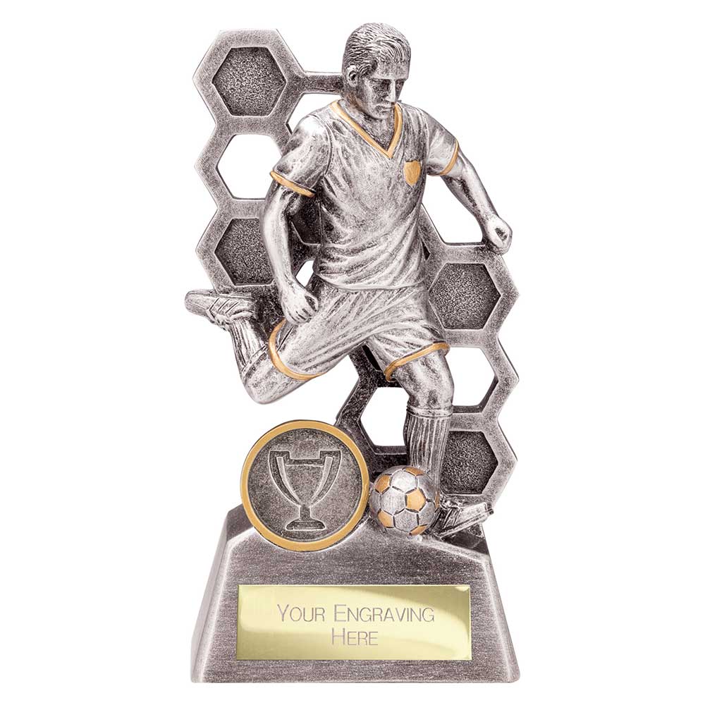 Dynamo Football Figurine Trophy (Silver/Gold)