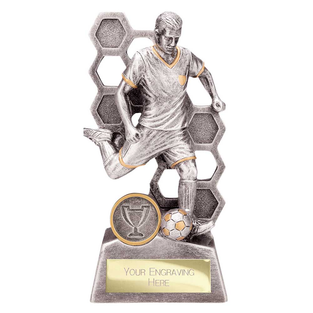 Dynamo Football Figurine Trophy (Silver/Gold)