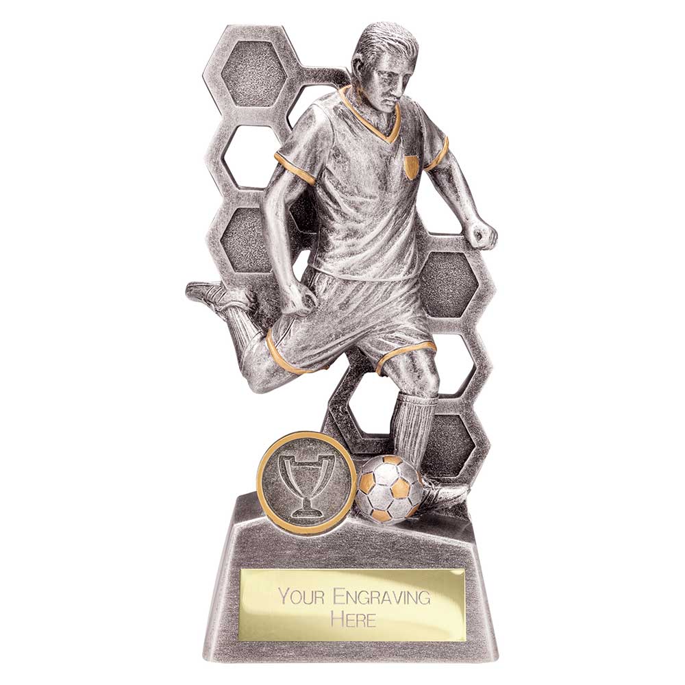 Dynamo Football Figurine Trophy (Silver/Gold)