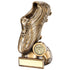 Football Boot On Half Ball Base Trophy - 7.5in (CLEARANCE)